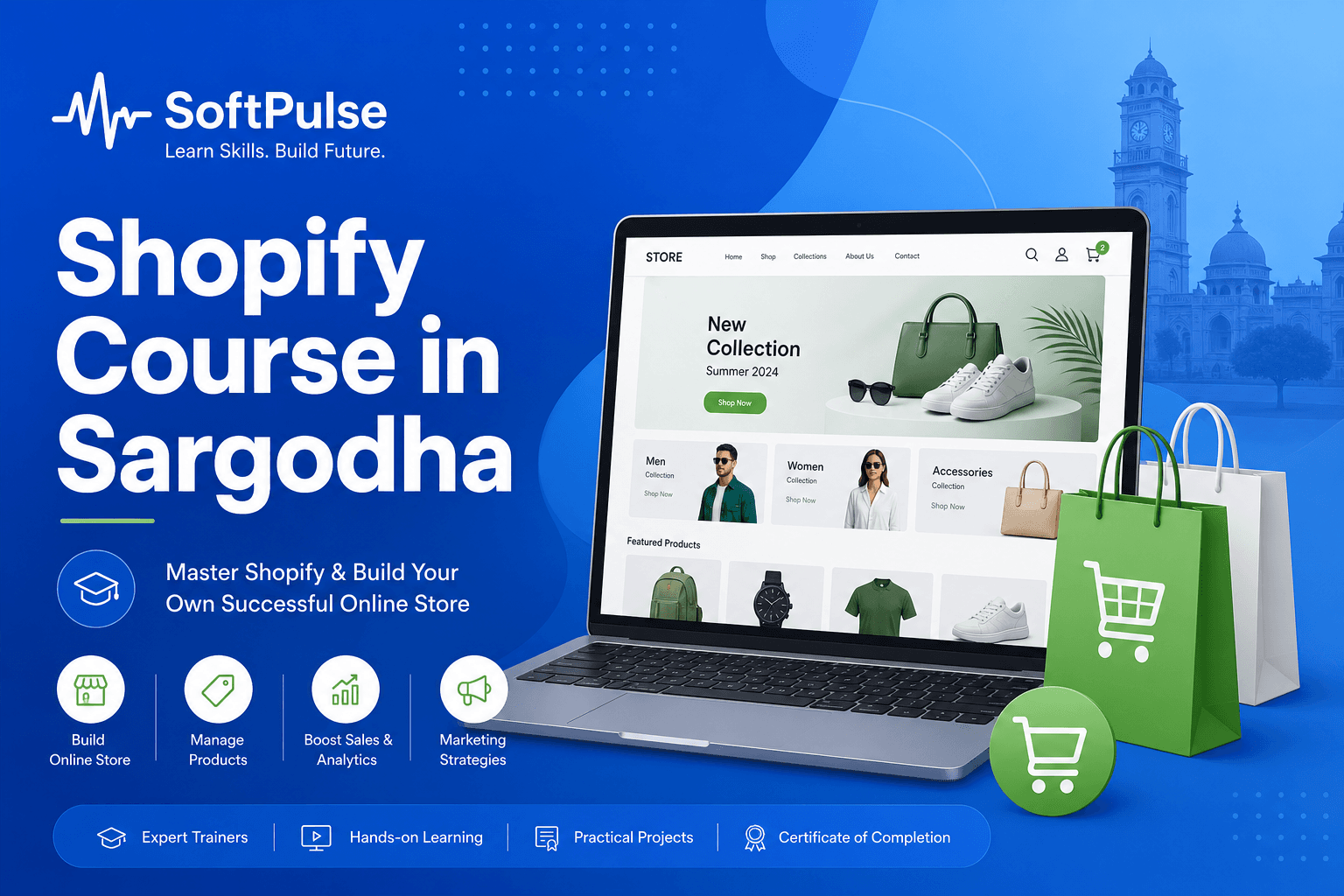 Shopify Course in Sargodha — Complete Guide (2026)