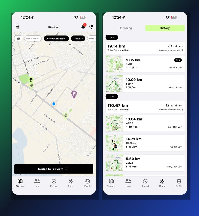 PacePal — React Native by SoftPulse Sargodha